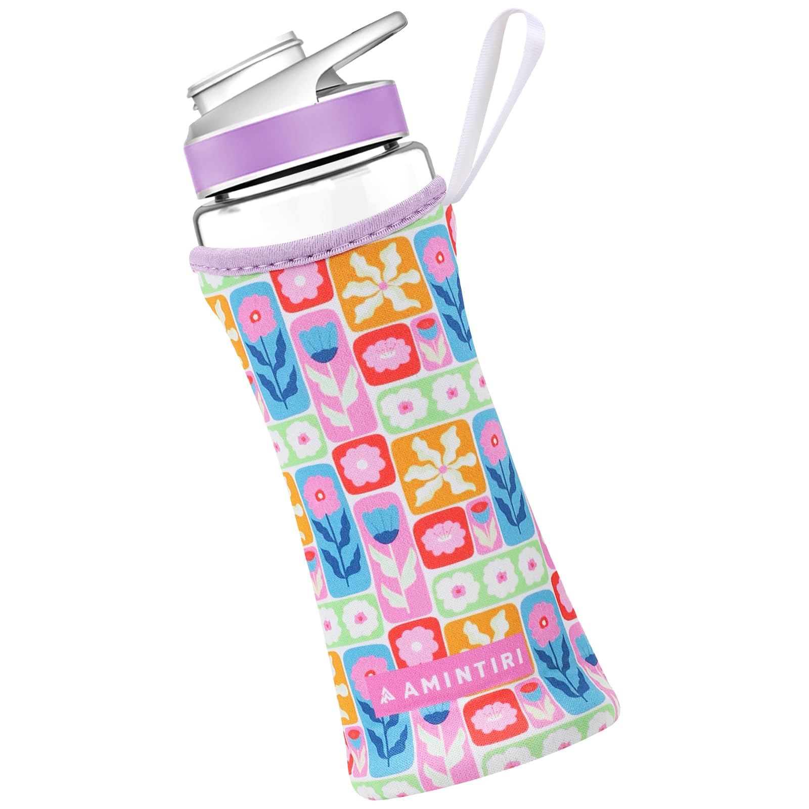 Amintiri Cute Sleeve Compatible with 22oz 32oz Cirkul Plastic & Stainless Steel, Neoprene Insulator Sleeve for Cirkul, Sleeve for Cirkul with