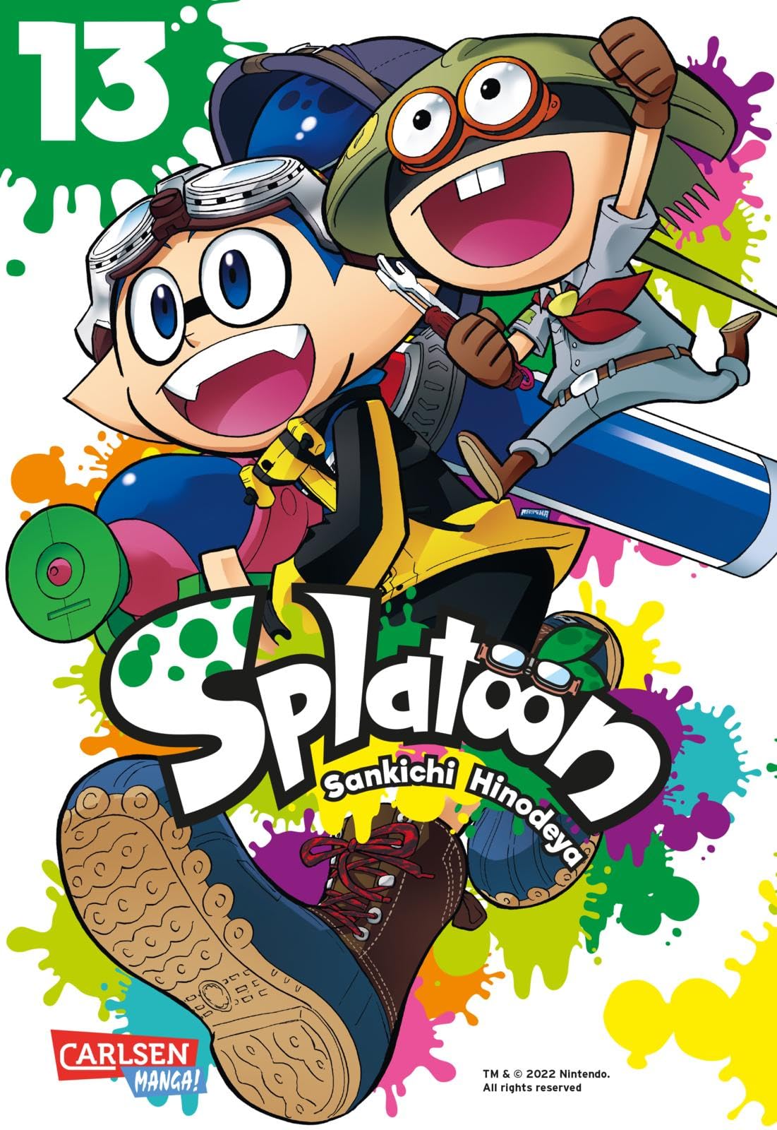 Splatoon 13: Das Nintendo-Game als Manga! Ideal für Kinder und Gamer!
