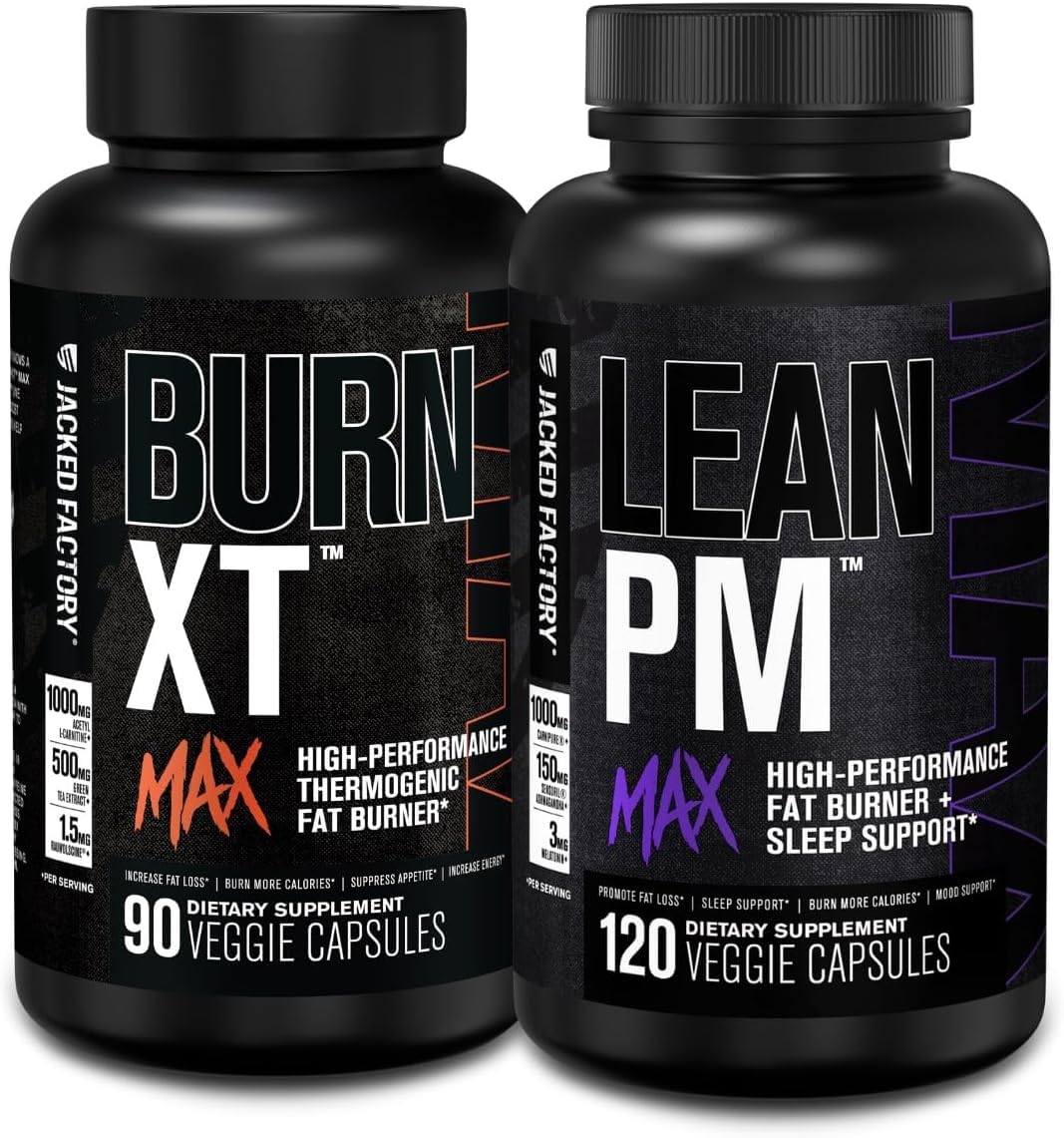 Amazon.com: Jacked Factory Burn-XT Max - Thermogenic Fat Burner