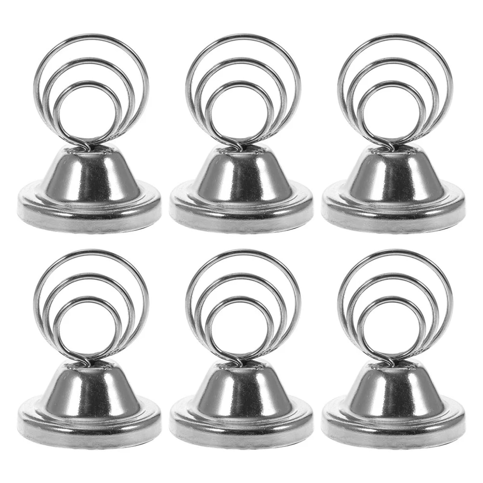 30 soportes para números de mesa, soportes para tarjetas, soportes de alambre para fotos, letreros de mesa, letreros de restaurante, decoración del hogar