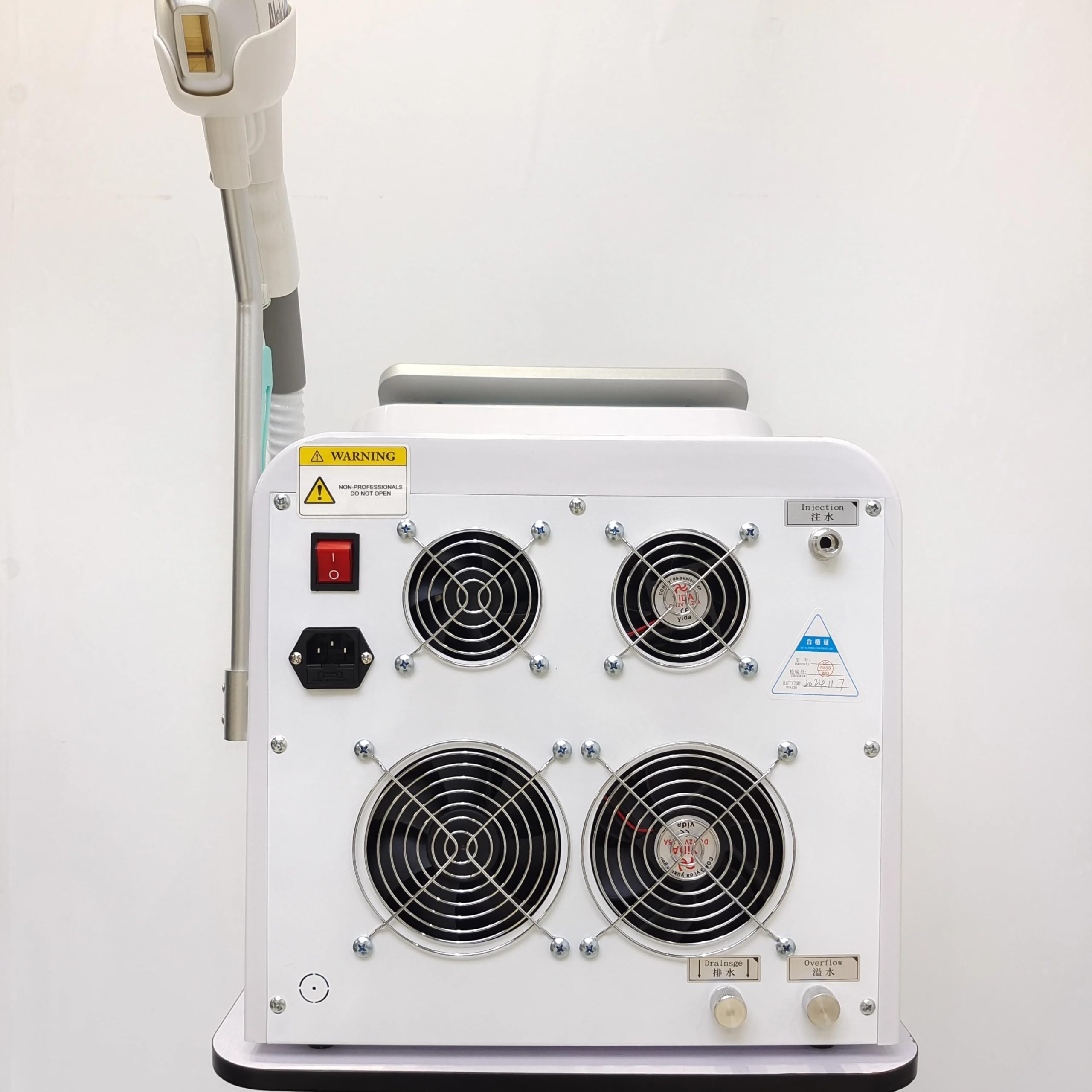 Máquina de depilación del depilador láser del diodo del dispositivo de depilación láser de la actualización del titanio del hielo inteligente 755/808/1064nm
