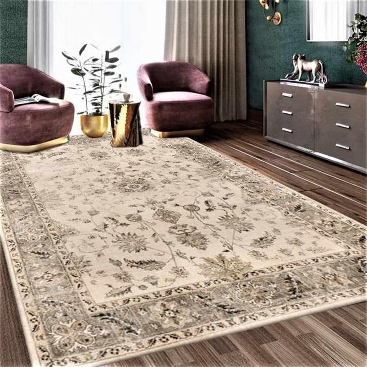 Tapis de sol 120X160CM résistant pour salle à manger