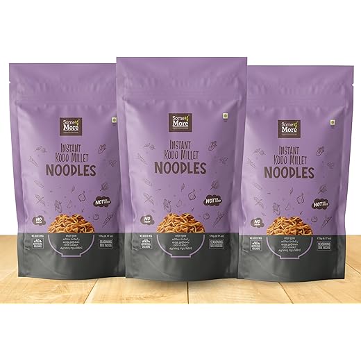 Kodo Millet Noodles Trio - Healthy & Fiber-Rich