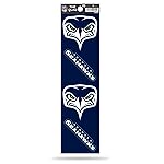 NFL Football Seattle Seahawks Quad Decal 3 x 12 Quad Decal - (4) Decals