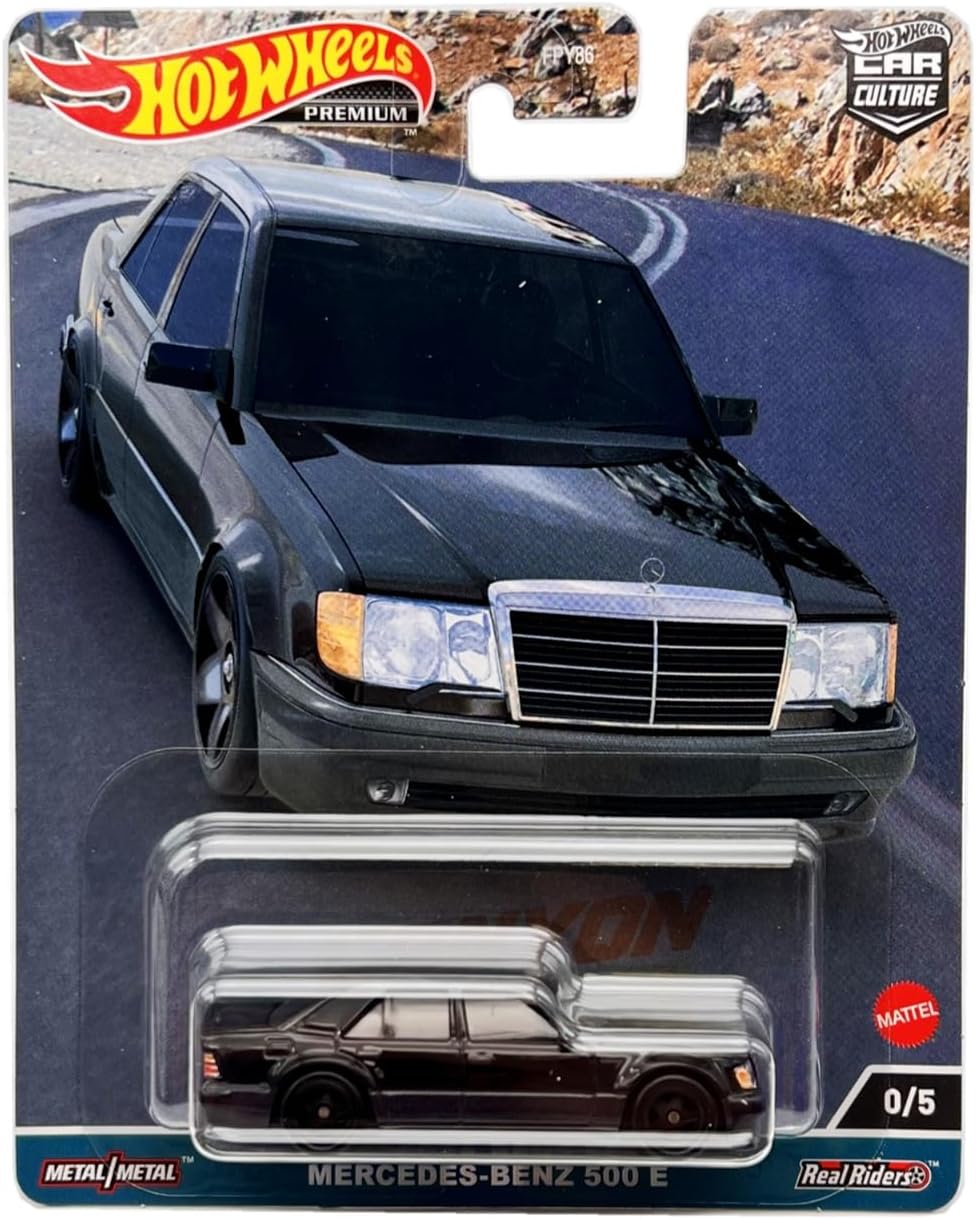 2023 Car Culture Canyon Warriors Mercedes Benz 500 E Chase 0/5 Diecast Vehicle