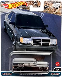 Hot Wheels 2023 Car Culture Canyon Warriors Mercedes Benz 500 E Chase 0/5 Diecast Vehicle