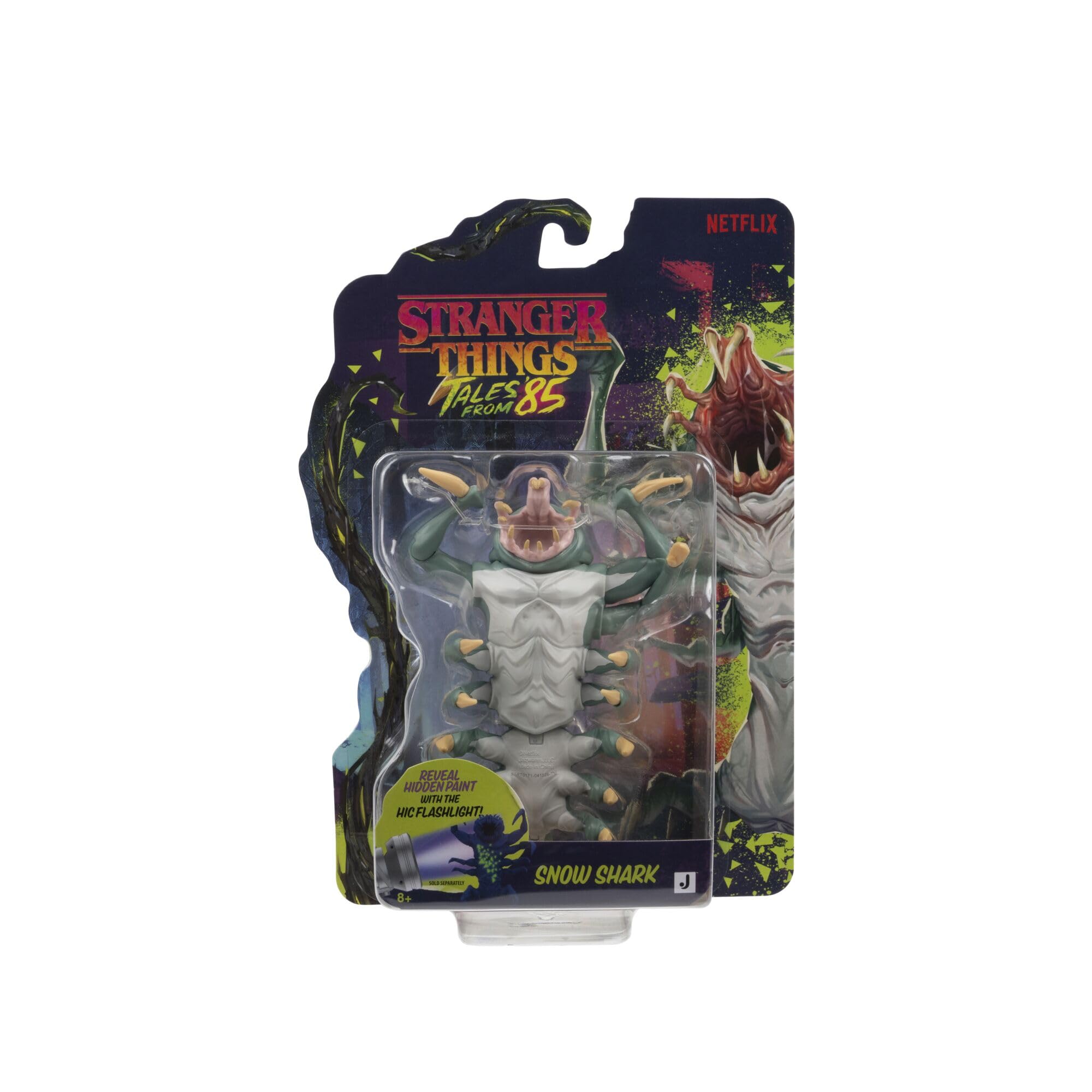 Stranger Things: Tales from ‘85 HIC Flashlight - 4-Inch Snow Shark Figure