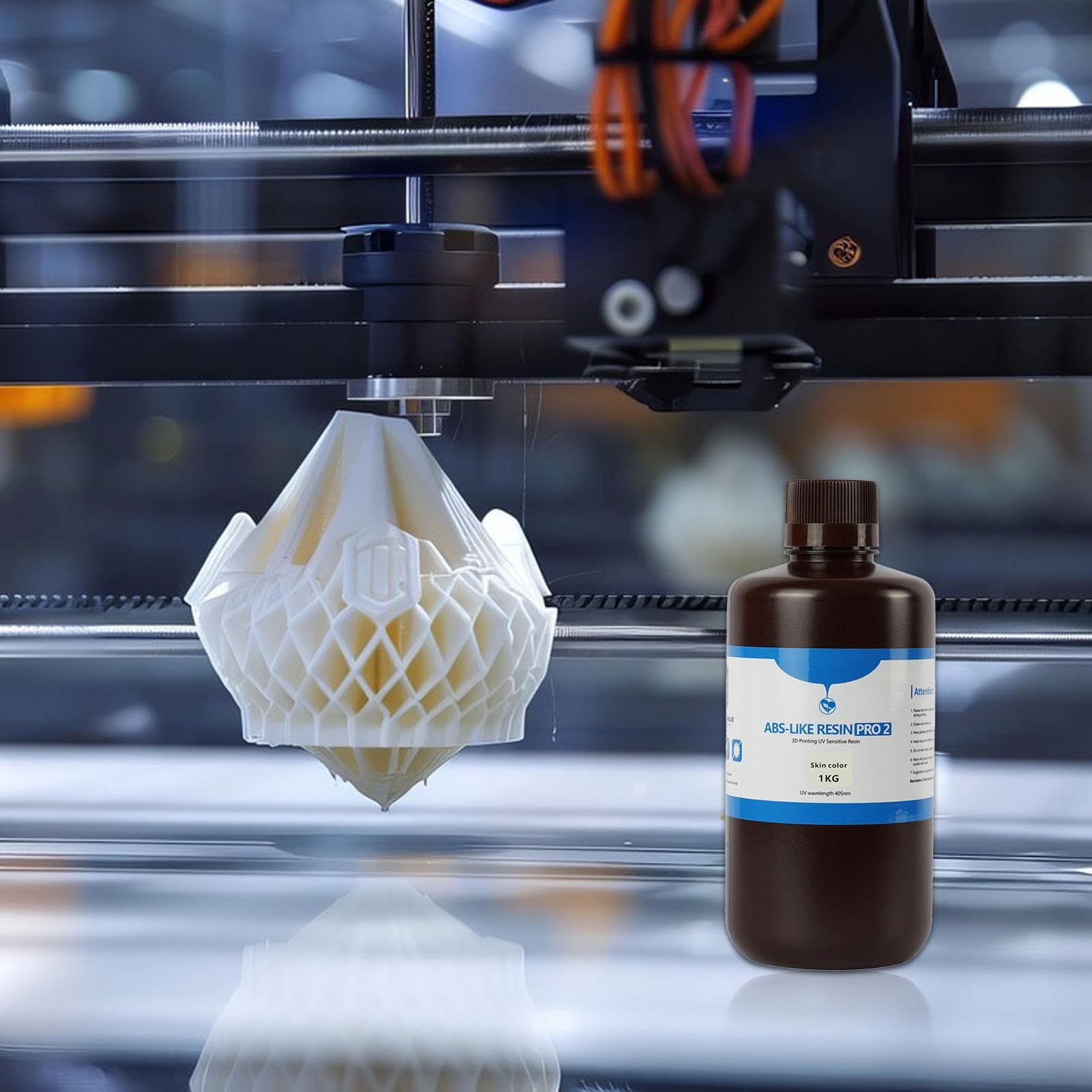 Resina resistente,Resina para impresora 3D Resina fotosensible de impresión | Resina de fotopolímero de curado UV, Resina de impresora de bajo olor, Líquido de impresión 3D para
