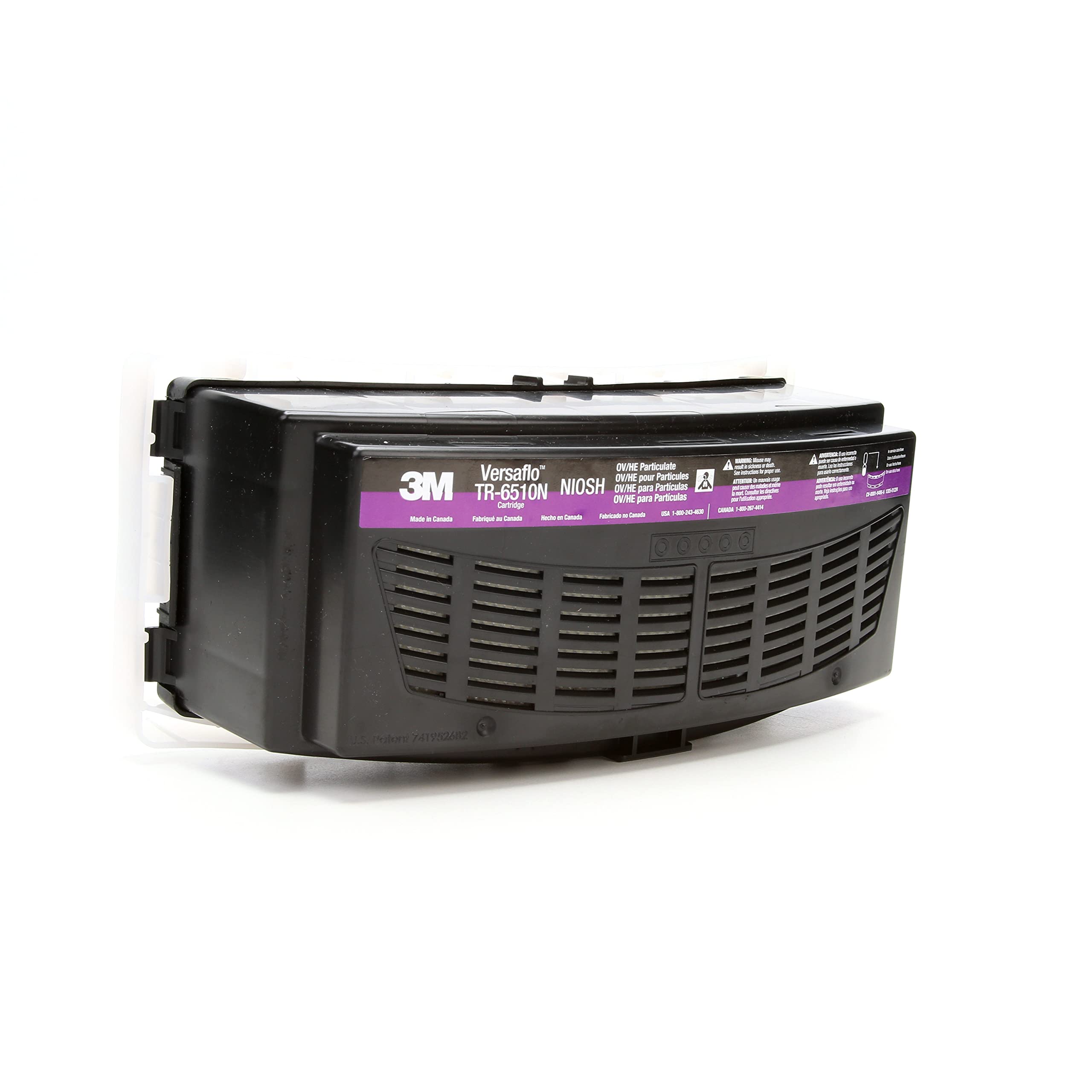 Orgánico cartucho de Vapor/hepa tr-6510 N/37361 (Aad), para TR-600/800 Papr (Pack de 5)