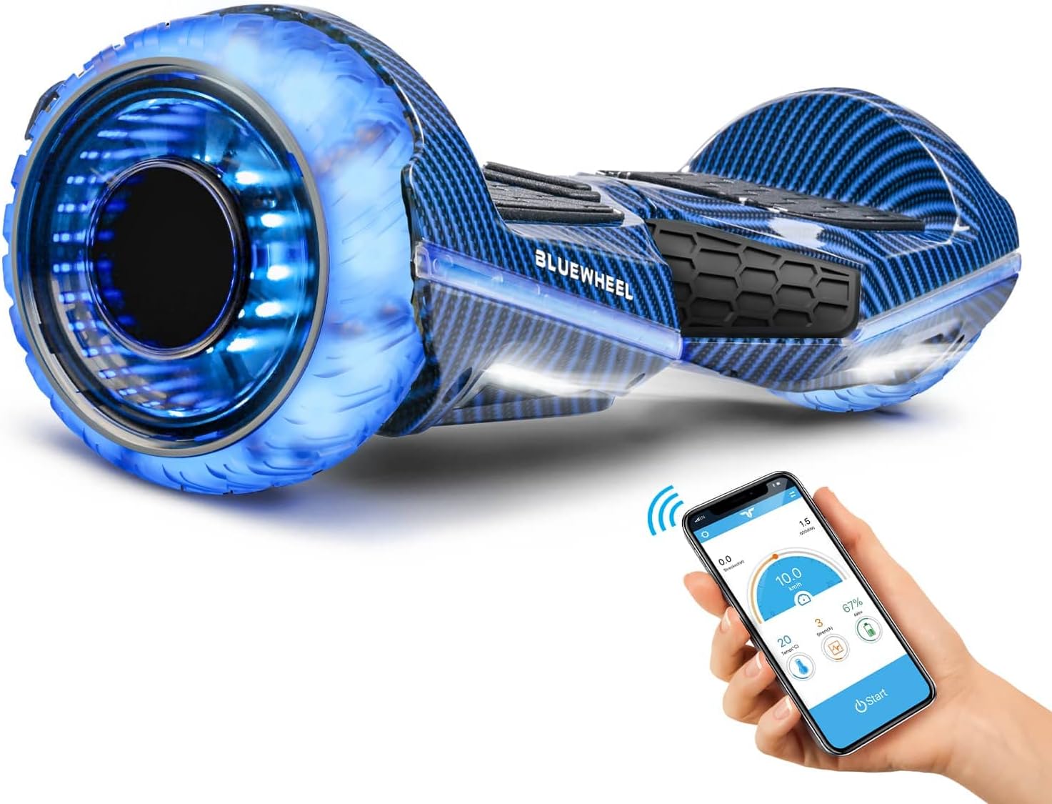 HX360 Premium Hoverboard, Doppio Motore da 6,5 Pollici Hoverboard