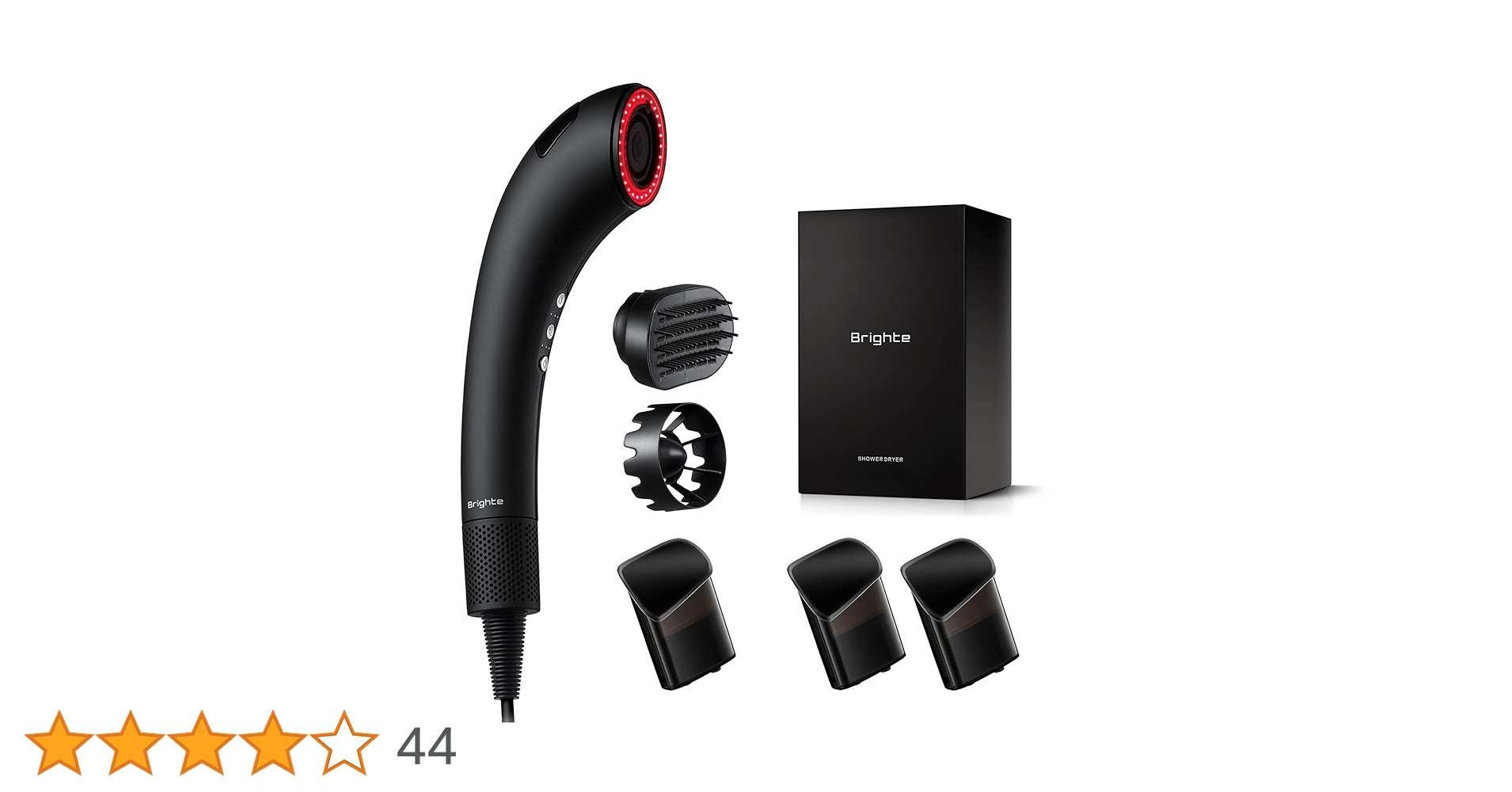 Amazon.co.jp: Brighte Bright SHOWER DRYER + MIST SERUM Hair Dryer