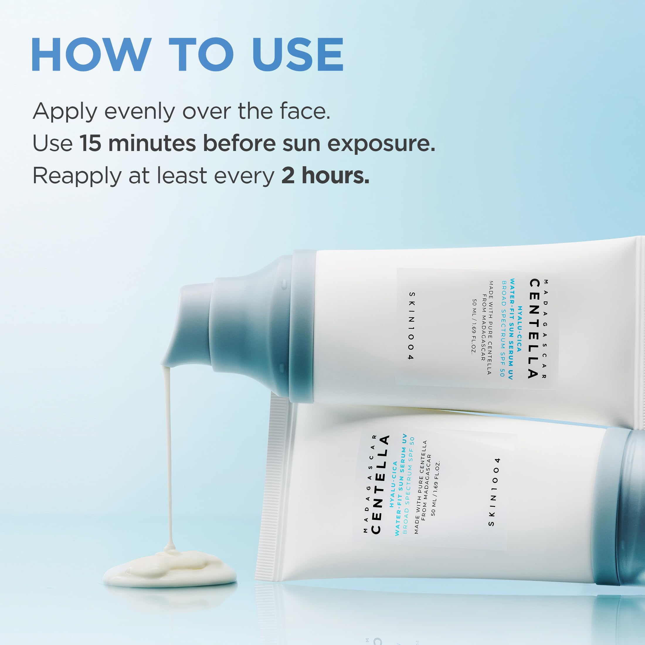 SKIN1004 Hyalu-Cica Sun Serum SPF 50 -8 SKIN1004 Hyalu-Cica Sun Serum SPF 50 -8