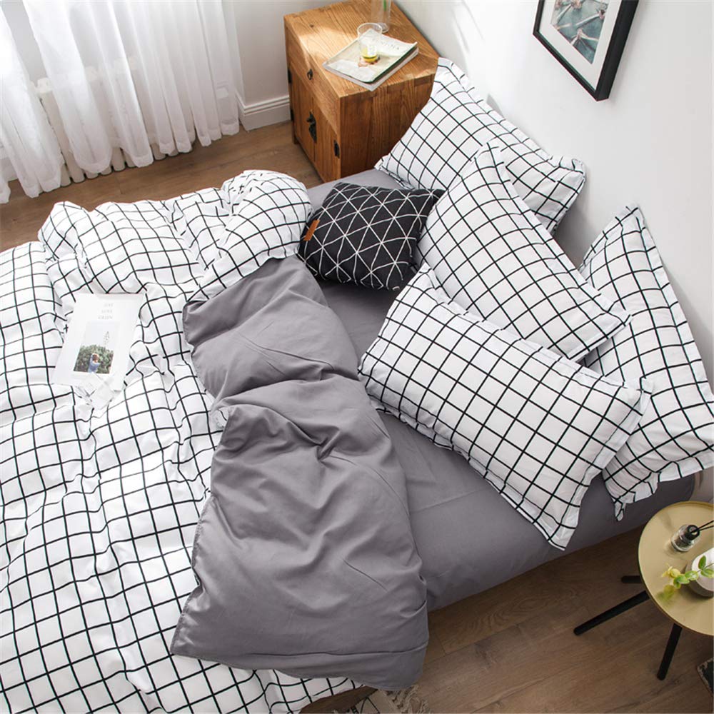 Bedding Juego Sábanas De Cama, Morbuy 4 Piezas Juego Edredón Microfibra Poliéster + Sábana Encimera Y 2 Fundas De Almohada - Estampada 3D De Ola (Playa,220x240cm