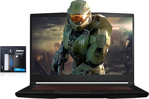 MSI Portátil para juegos Thin GF63 FHD 144Hz de 15.6 pulgadas, procesador Intel Core i5-12450H, NVIDIA GeForce RTX 2050, 64GB RAM, 2TB PCIe SSD,