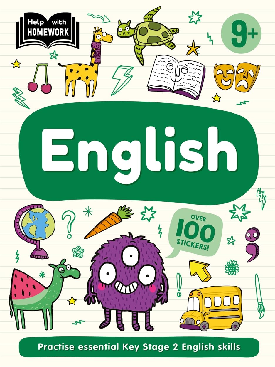 Help With Homework: Age 9+ English (Key Stage 2 Home Learning Workbook)