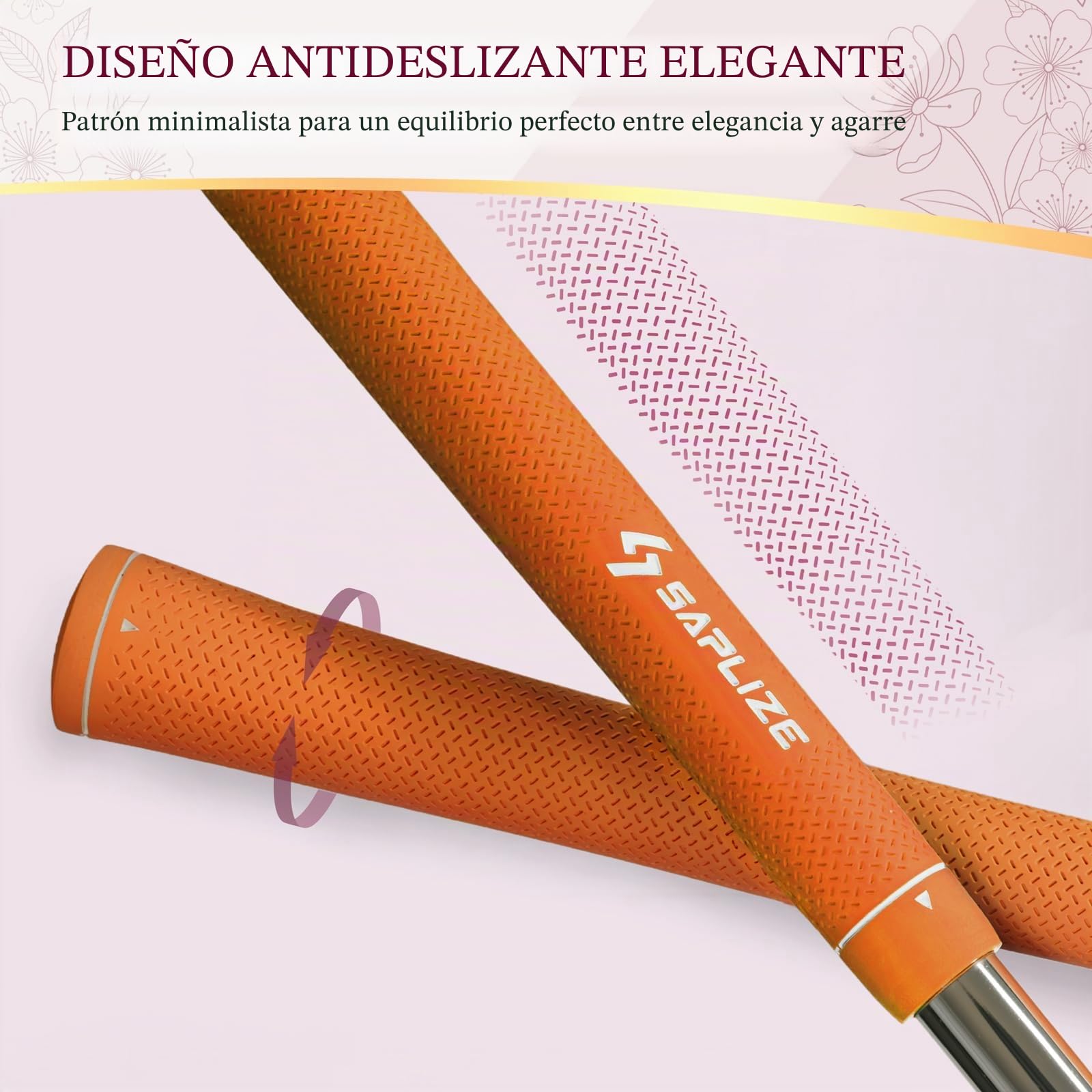 SAPLIZE 13 Piece Golf Grips with Complete Regripping Kit, Standard/Medium, Rubber Golf Club Grips
