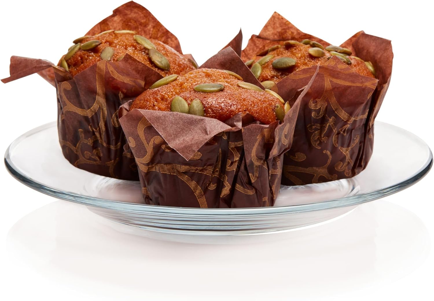 Libbey Moderno Glass Salad and Dessert Plates, Set of 12