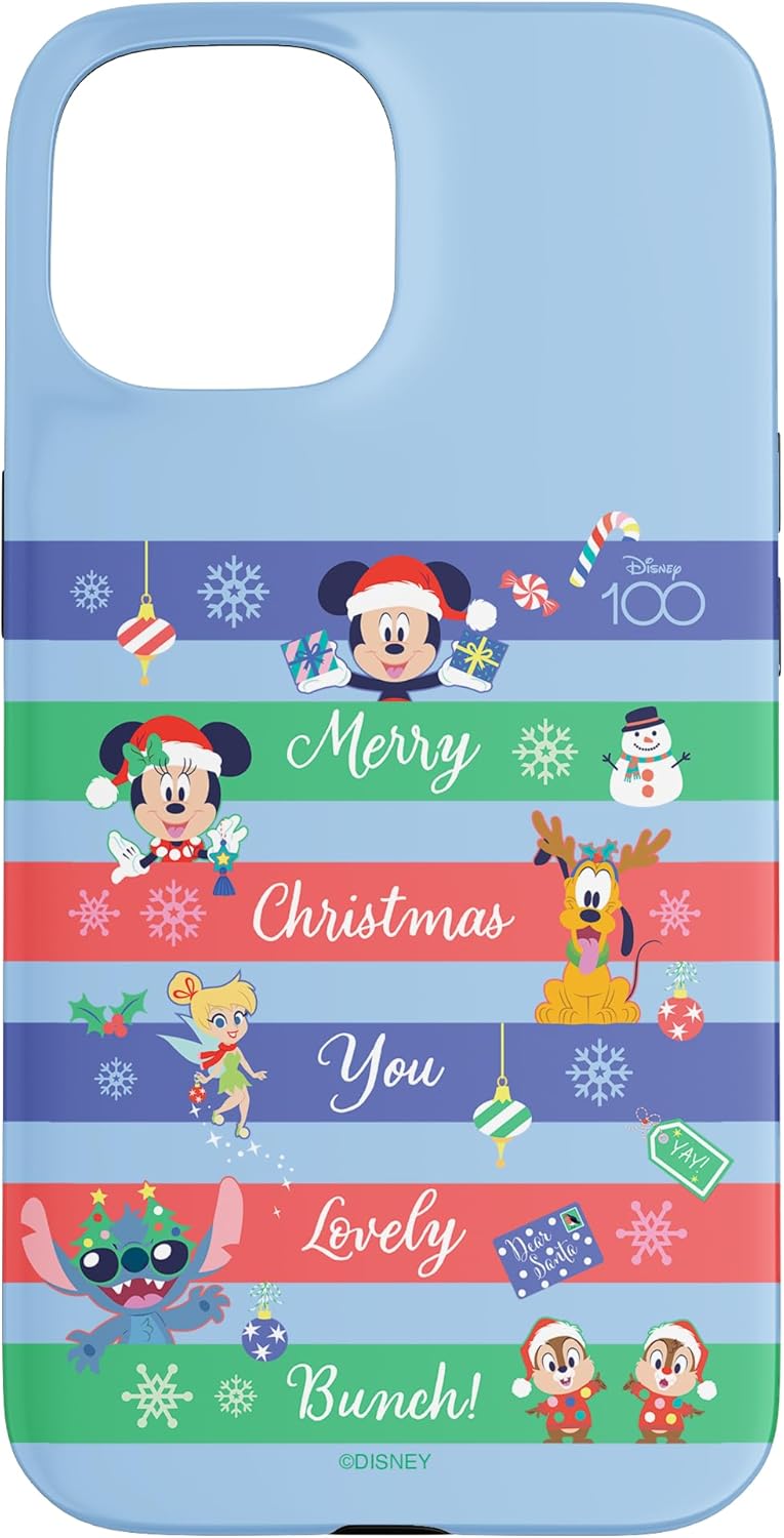 Disney 100 Mickey & Friends Merry Christmas You Lovely Bunch Case for iPhone 14 Pro Max