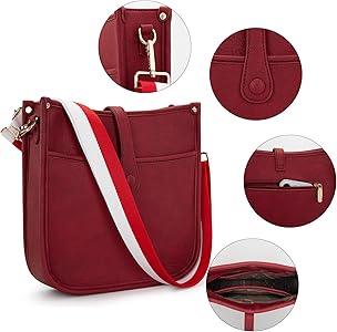 Montana West - Bolso Cruzado Para Mujer, Bolso De Hombro Con Múltiples