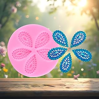 Water Drop Gems Silicone Mold Diamond Fondant Molds for Cake Decoration Cupcake Topper Candy Chocolate Gum Paste Polymer Clay