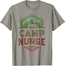 Vintage CAMP NURSE Staff Summer FOMO Campground Crew RN T-Shirt