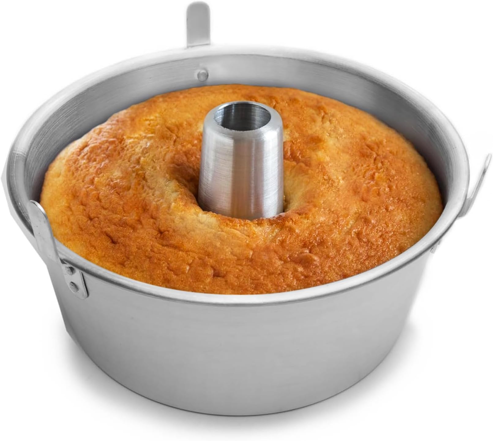 Loose Bottom Angel Food Cake Pan, Aluminum, 10.75-Inch