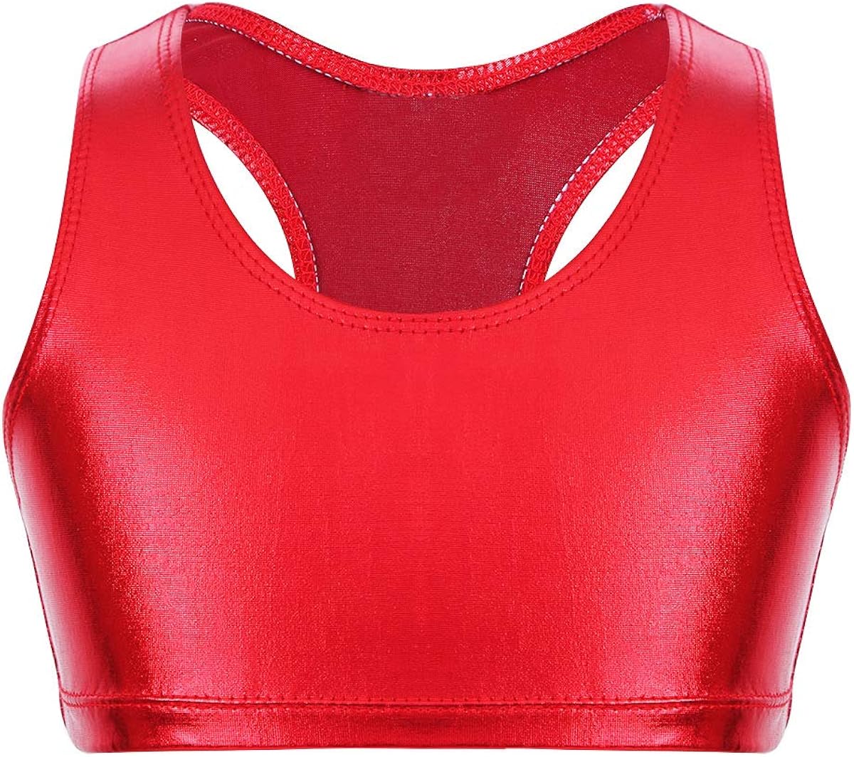 TiaoBug Kids Girls Gym Yoga Sports Bra Training Bra Athletic Dance Crop Tops Workout Tank Tops Activewear Dancewear : Sports & Outdoors