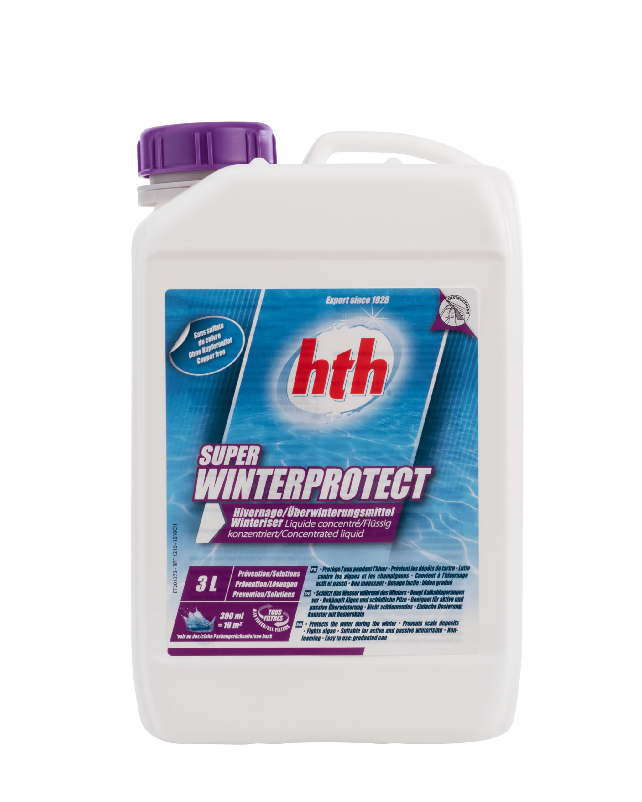 Special Winter Treatment for Swimming Pools HTH - Super Winterprotect - 3L