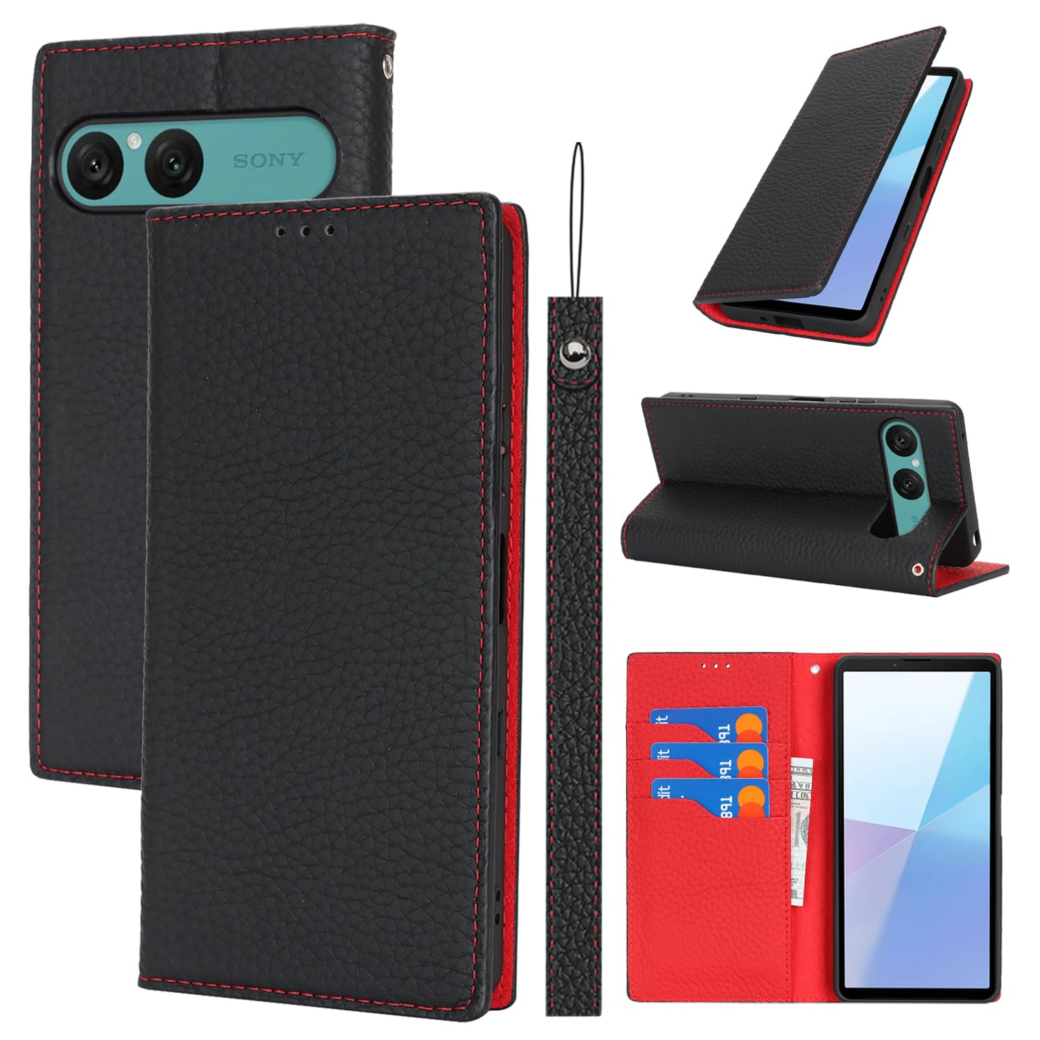 Amazon.co.jp: Pelanty For Sony Xperia 10 VII ケース手帳型 SO-52F