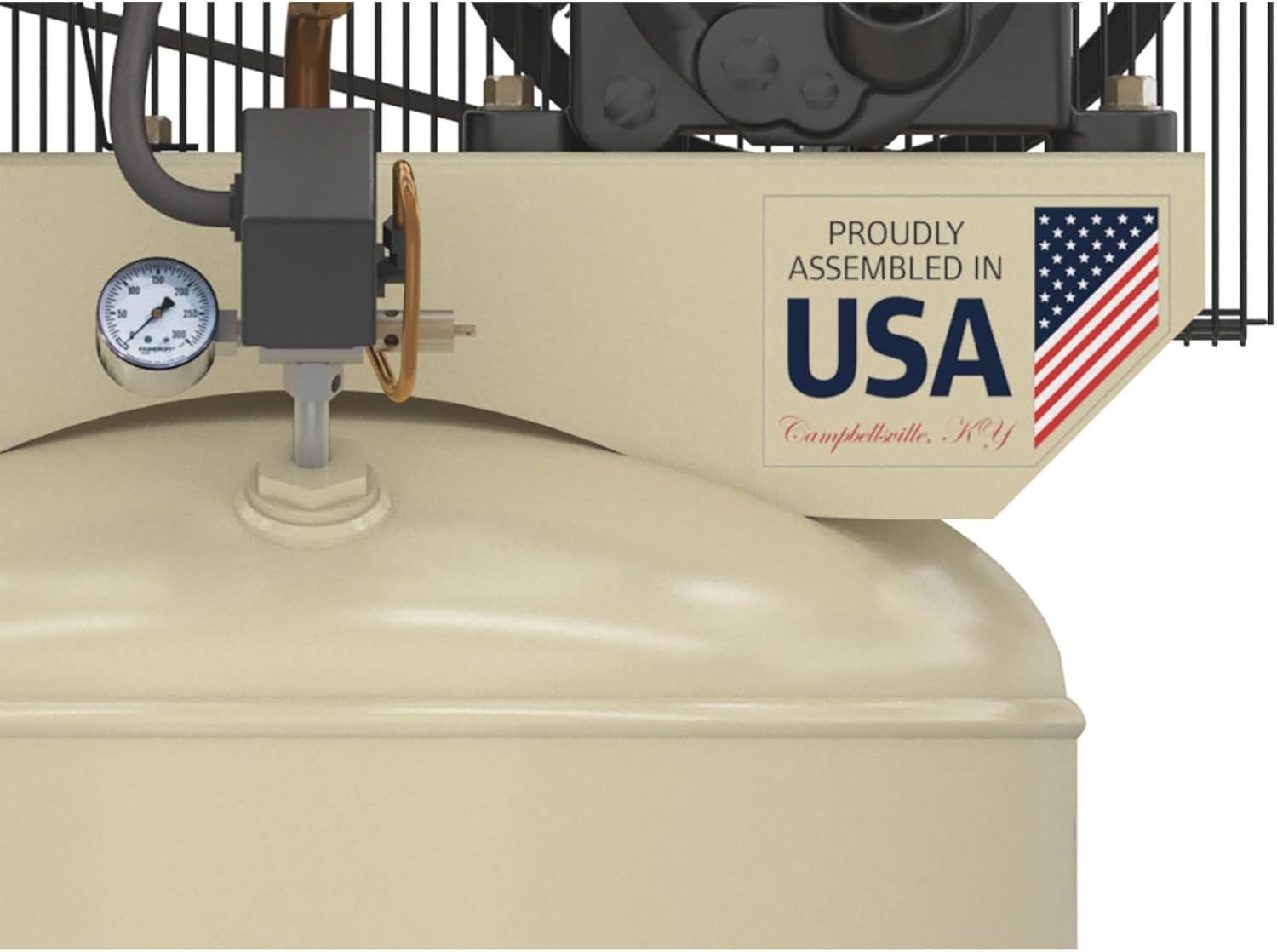 Ingersoll Rand Type-30 Reciprocating Air Compressor - 5 HP, 200 Volt 3 Phase, Model Number 2475N5-V