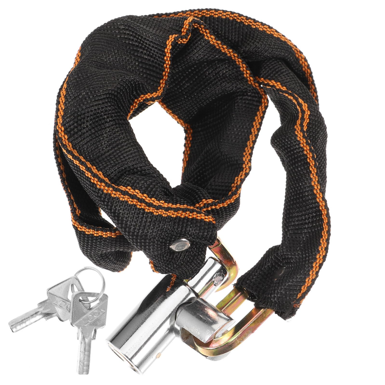BESPORTBLE antivol vélo verrou Portable Bike Lock chaîne de vélos Cadenas de vélo antivol Robustes antivol de Guidon Cadenas vélo antivol antivols vélo Fourniture vélo Chiffon Silver
