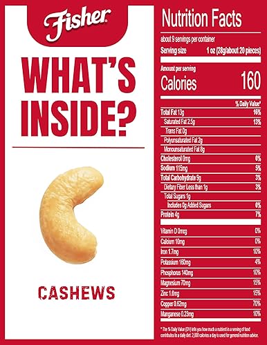Miniatura 2 de FISHER Oven Roasted Never Fried - Mezcla de frutos secos asados al horno nunca fritos