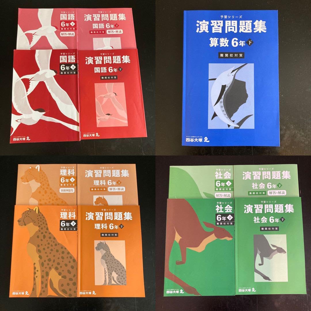 Amazon.co.jp: 四谷大塚 予習シリーズ・演習問題集 下 6年 難関校対策