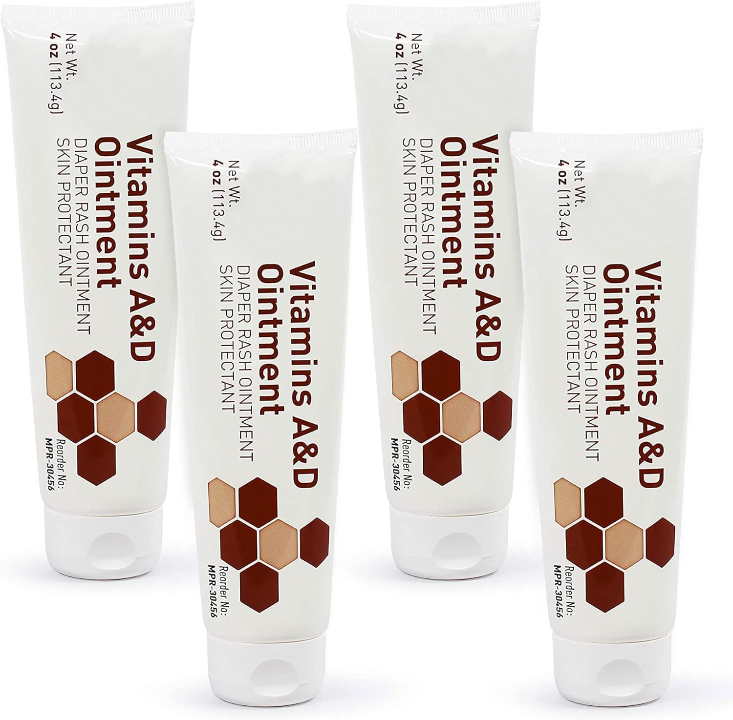 MEDca Vitamin A & D Diaper Rash Ointment Protectant Cream For