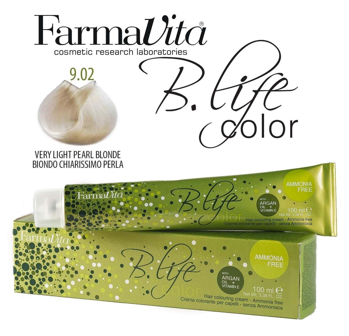 FarmaVitab life color 9 02 without ammonia 100 ml