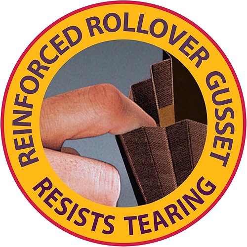 Miniatura 4 de Smead TUFF - Cartera de archivo, expansión de 5-1/4 pulgadas, cierre de solapa y cordón, tamaño carta extra ancha, cuerda roja, 10 por caja (71164)