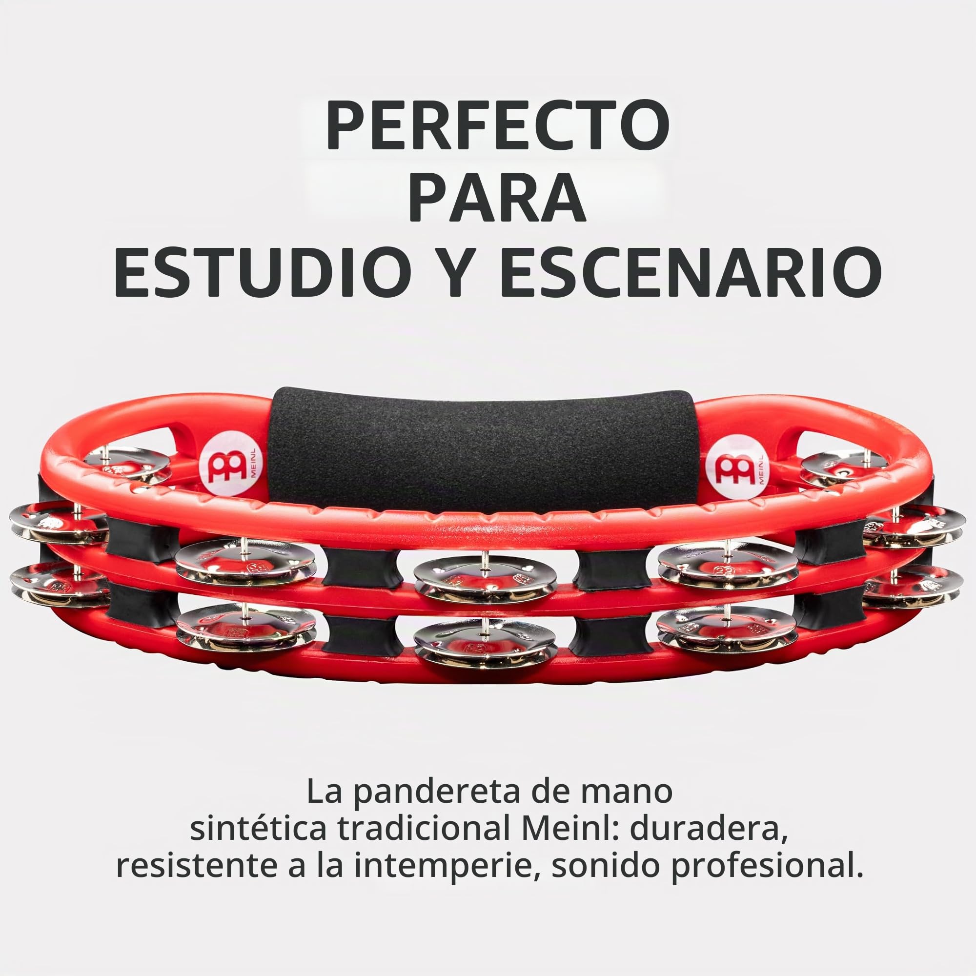 Meinl TMT1R - Pandereta, Rojo