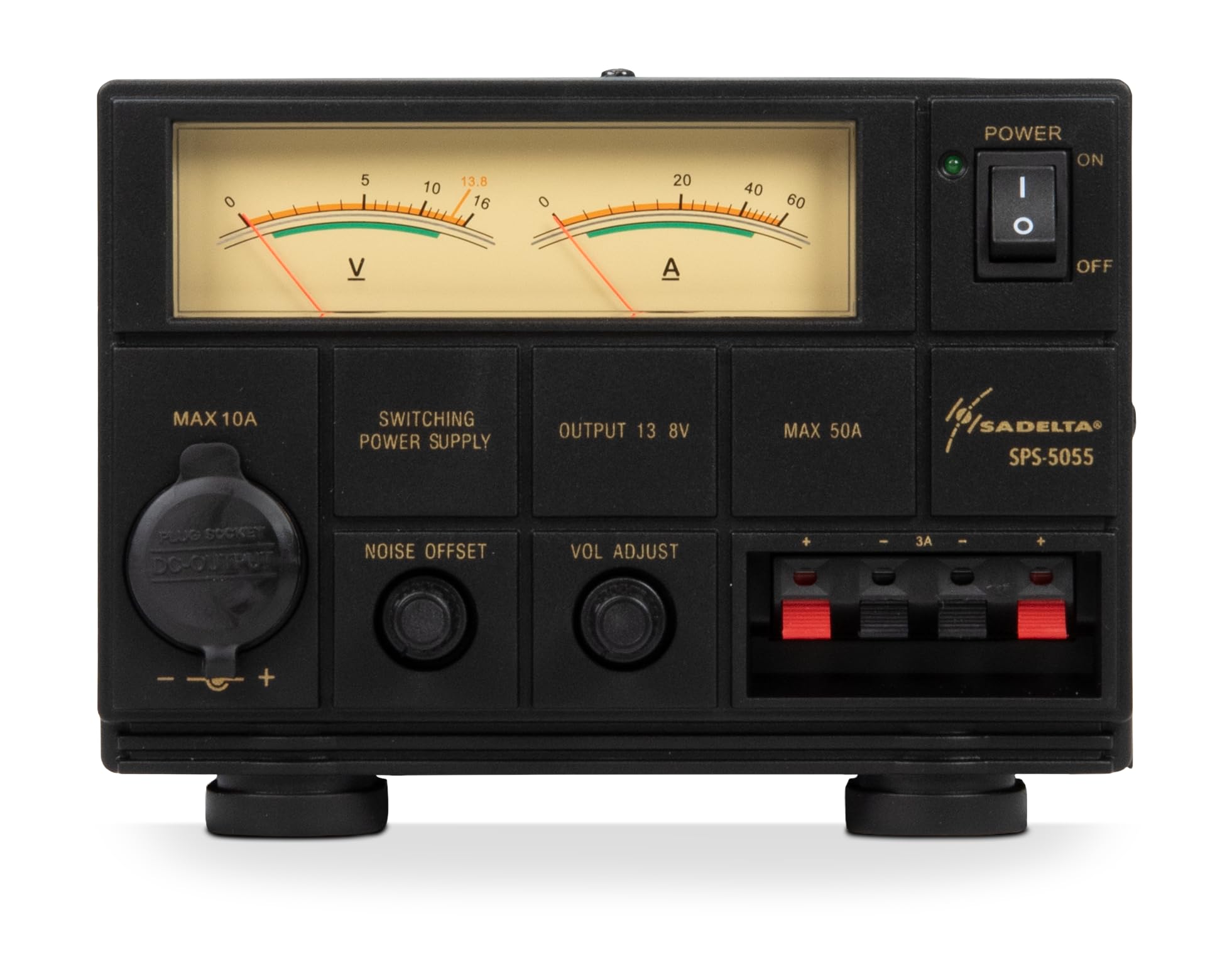 SPS-5055 Schaltnetzteil 220 V / Ausgang dimmbar 10 bis 16 Volt, Stromstärke 50 bis 55 A.