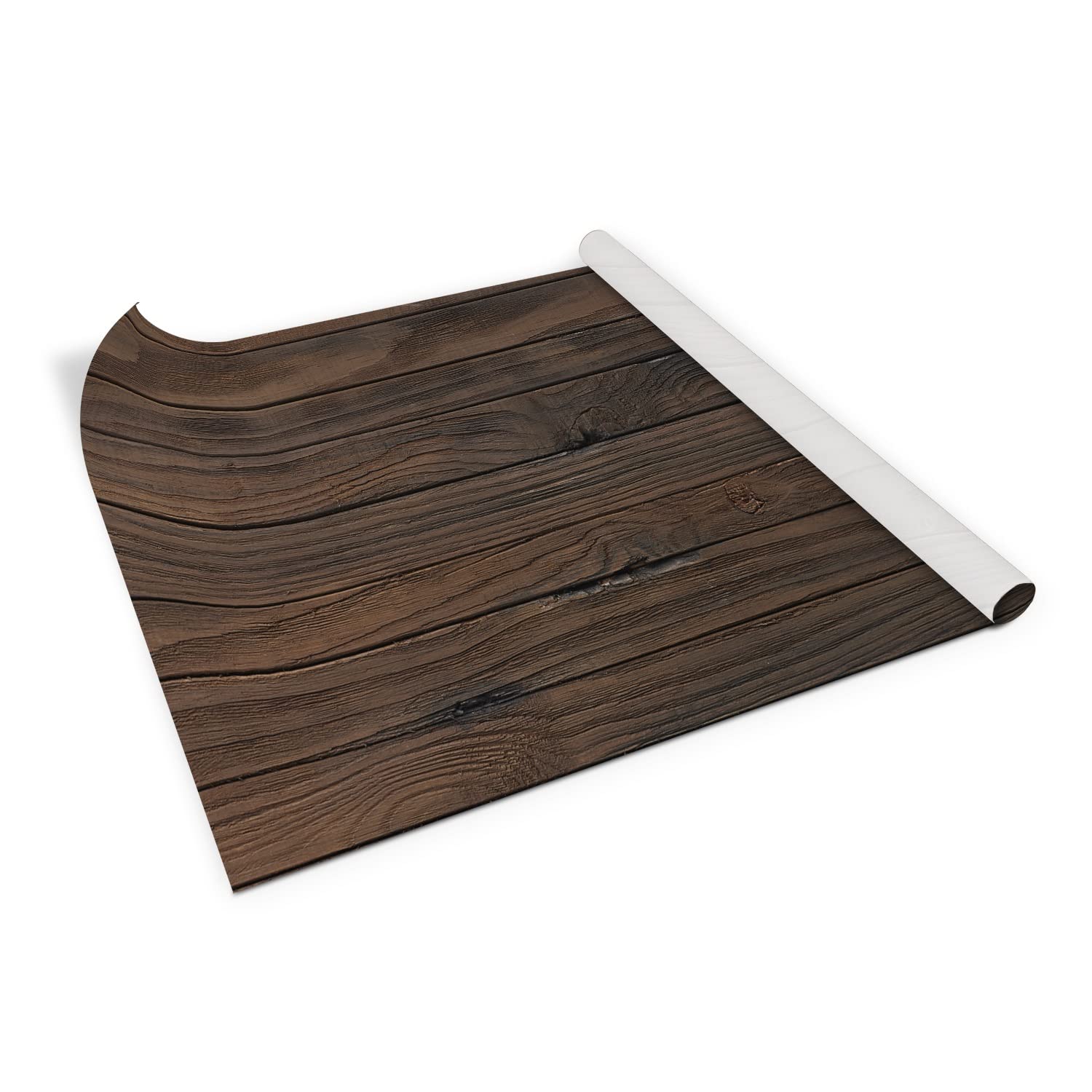 Pegatina adhesiva para muebles Coloray remedia estantes dañados con vinilo de tableros antiguos