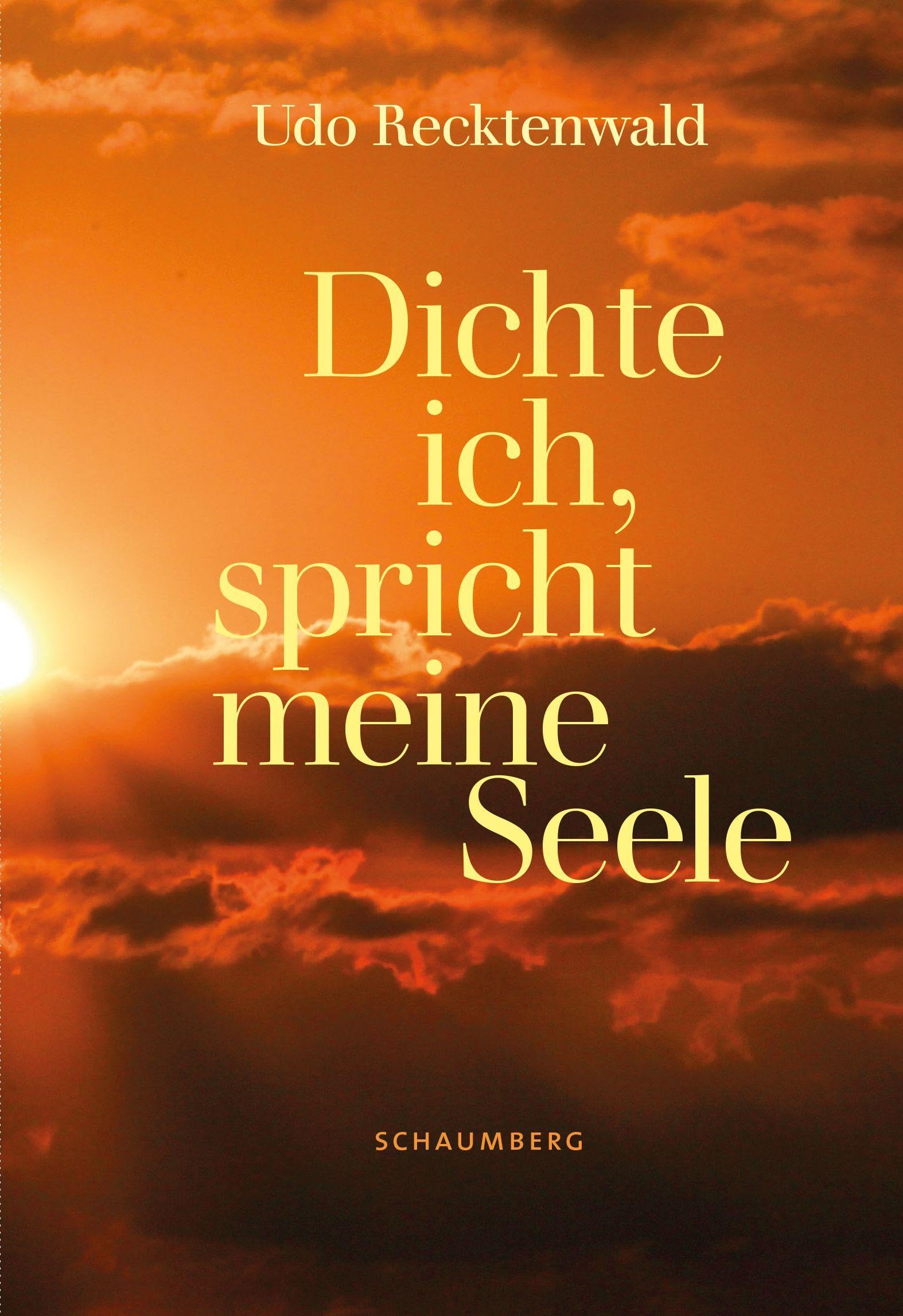Dichte ich, spricht meine Seele: Gedichte und Gedanken