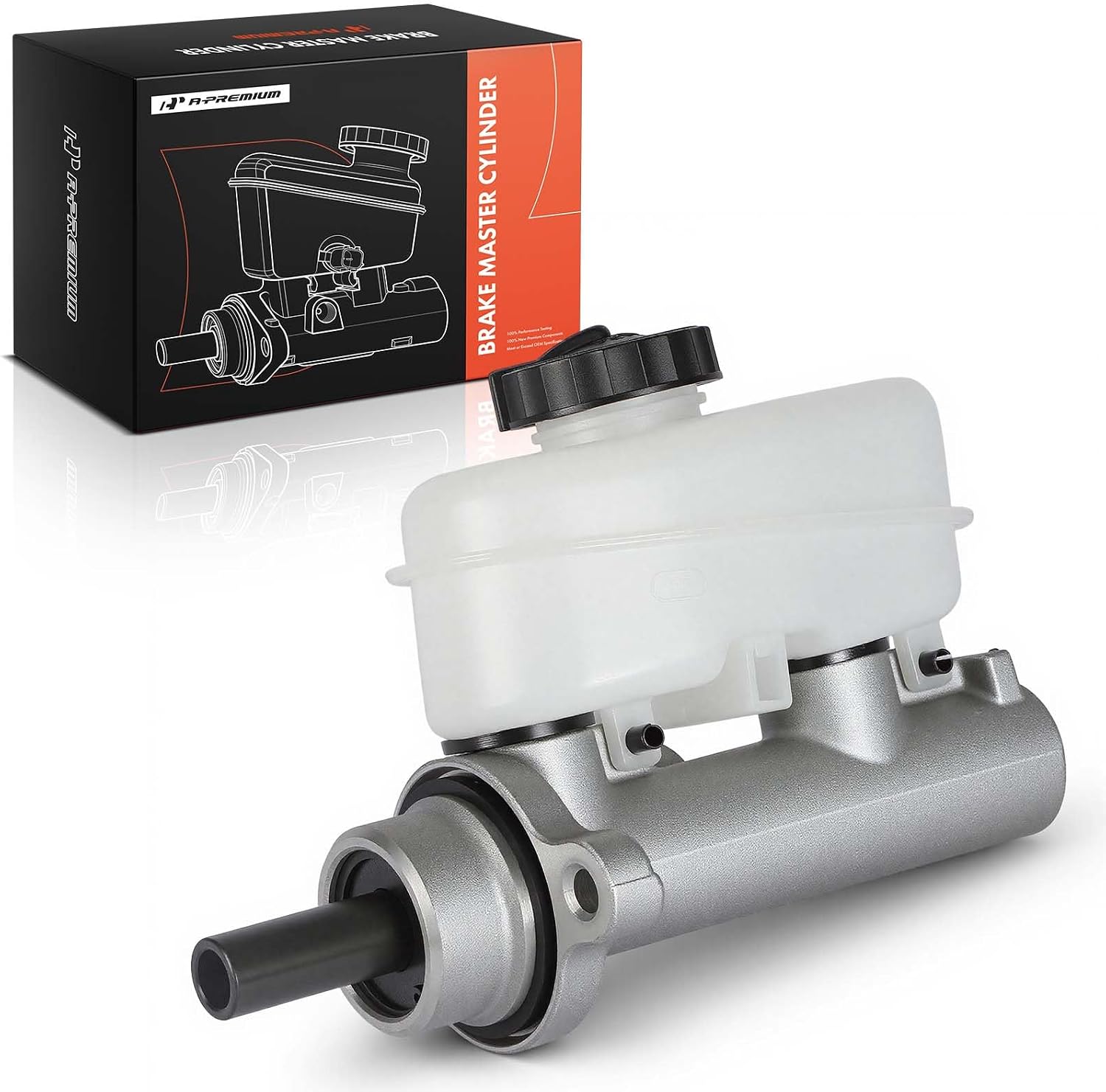 A-Premium Brake Master Cylinder with Removable Reservoir