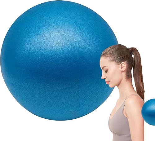 Miniatura 6 de Pilates Ball  Small Inflatable Gym Ball for Fitness  Yoga Equipment for Thigh, Leg, Arm, Abdomen, Butt, and Belly Training  Ideal for Home, Spa,