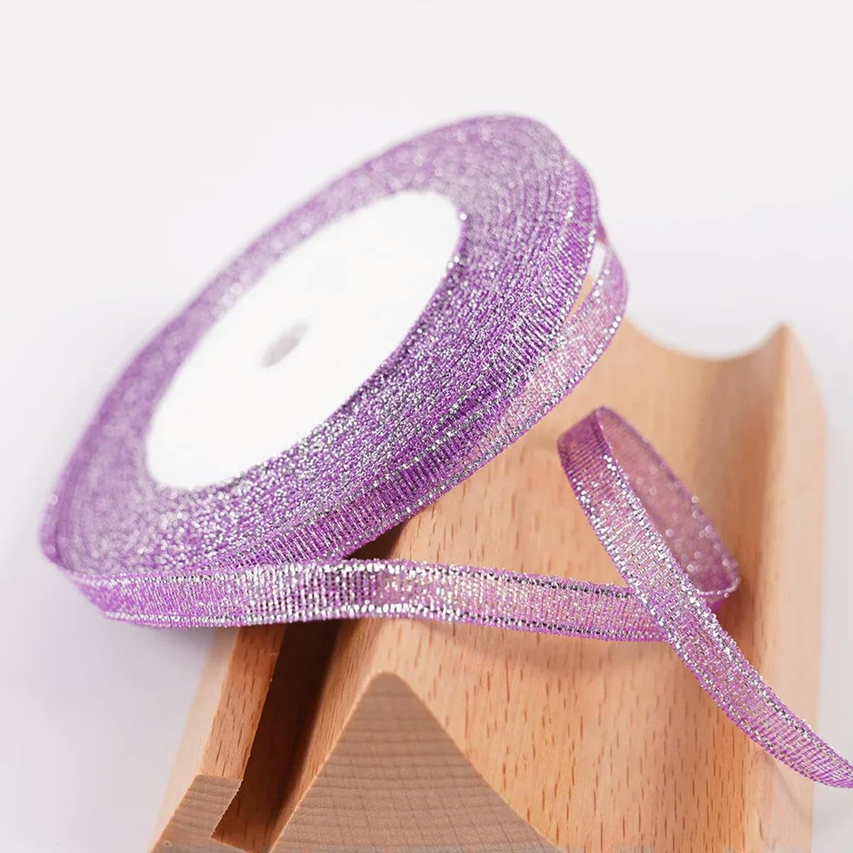 CIVIOOH 22 meters/roll 6mm Ribbon DIY Bow Crafts Gift Wrapping Bouquets Party Decor Ribbons