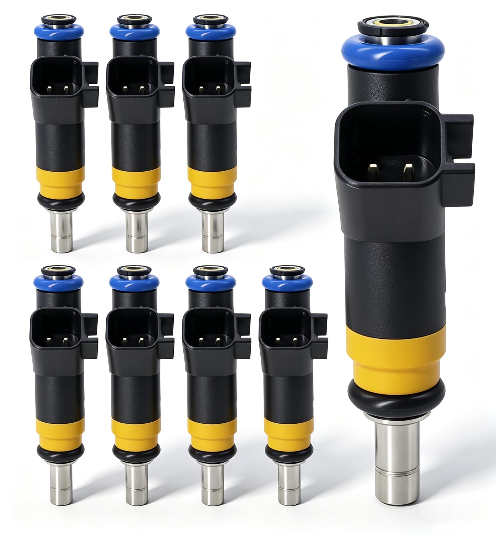 HiSport 05037479AA Fuel Injectors 8PCS 4 Holes FJ732