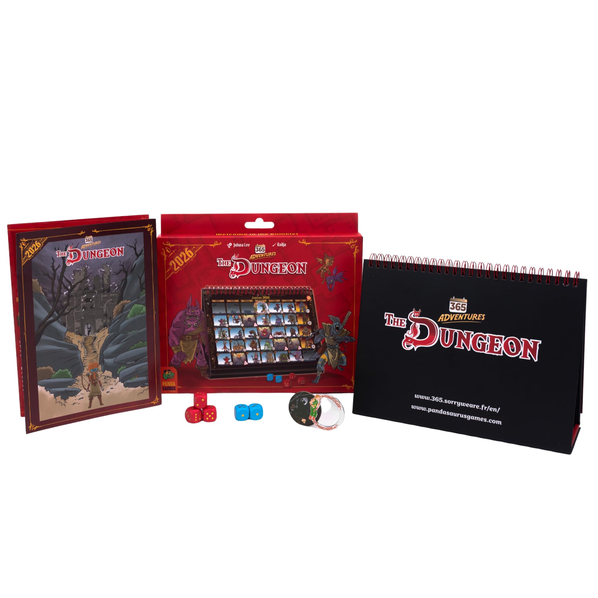 Amazon.com: 365 Adventures: The Dungeon (2026) Calendar - Year