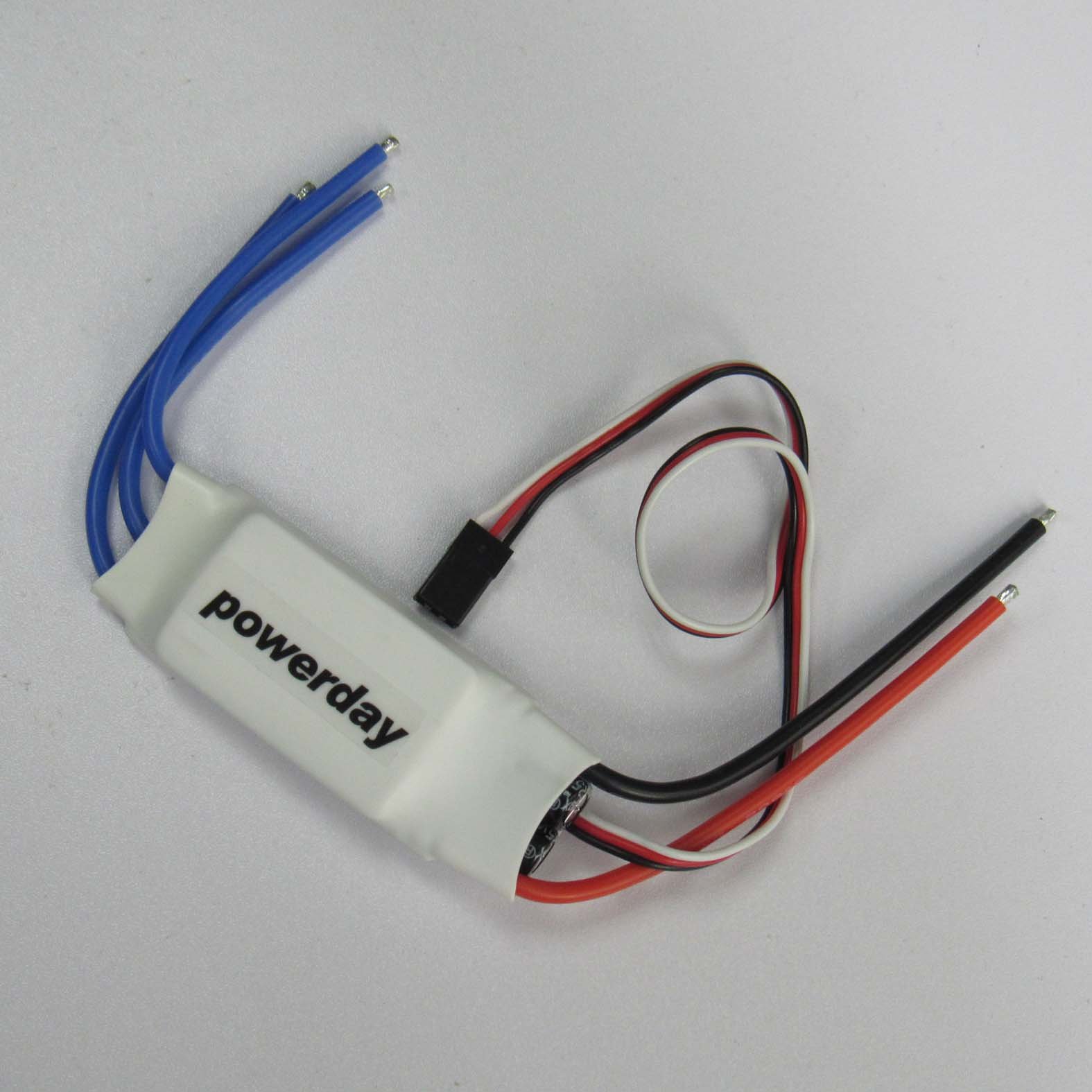 Simonk Lot de 4 contrôleurs de vitesse sans balais ESC pour hélicoptère, avion multicopter