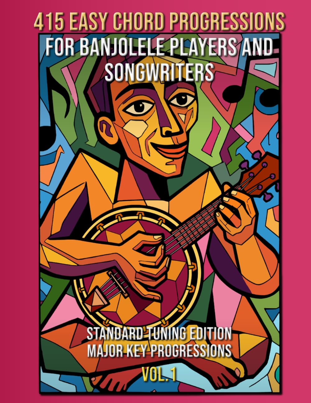 Progressions d'accords banjolele Vol. 1 en tonalités majeures avec tablatures et MIDI