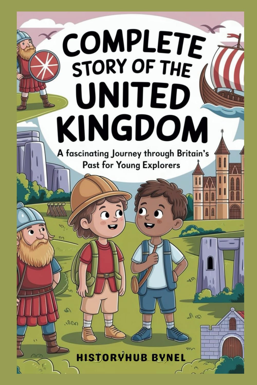 Complete Story of The UNITED KINGDOM: A Kids' History Book: A Fascinating Journey Through Britain’s Past for Young Explorers (History Books for Children)