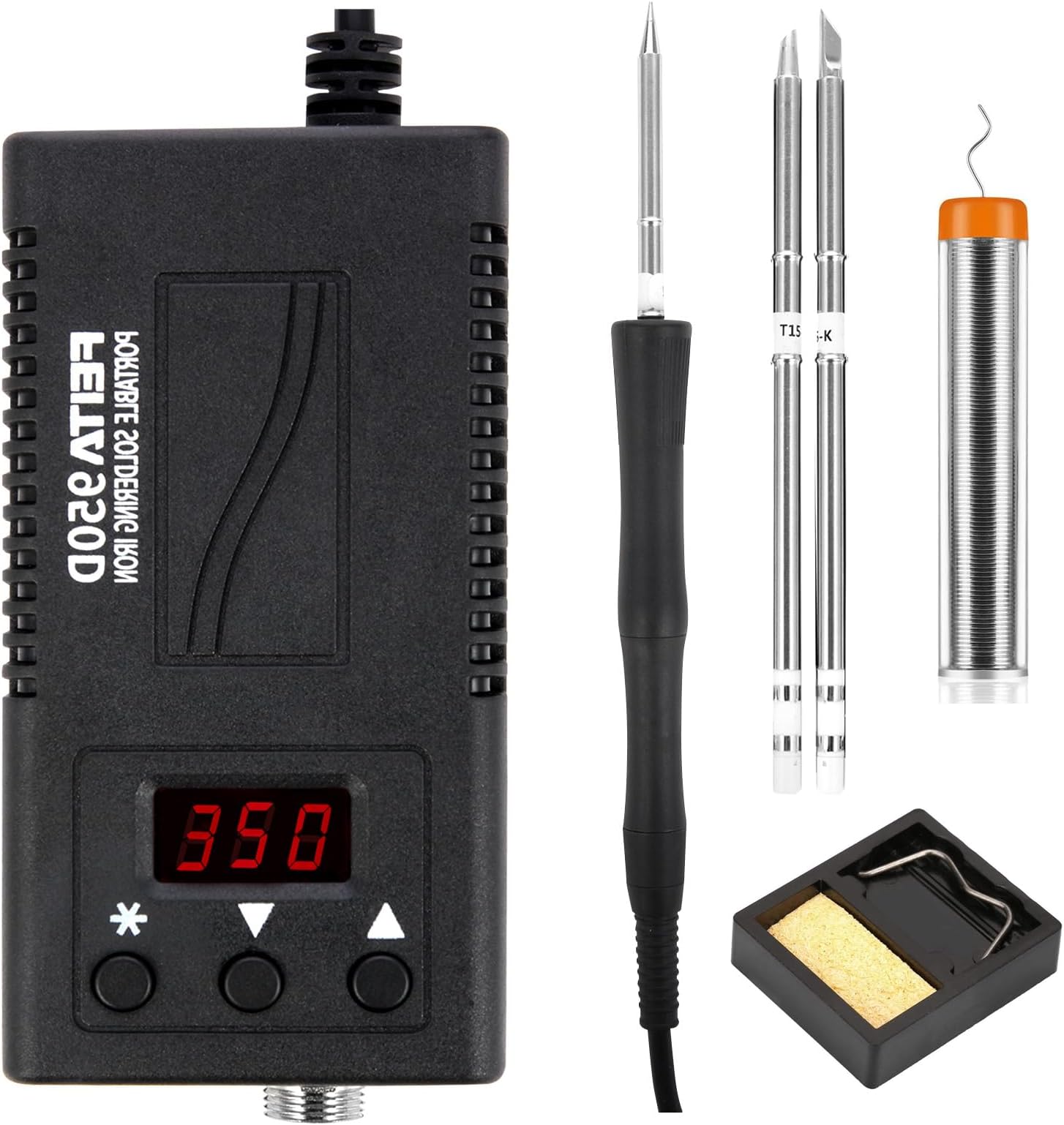 Charmgle Mini Smart Soldering Iron Kit Soldering Tool, Upgraded 65W