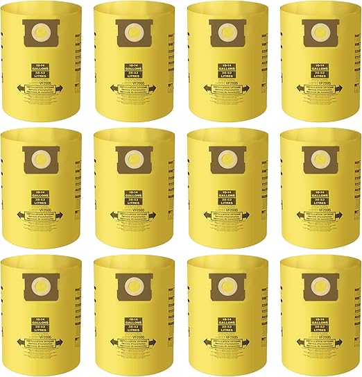 Landhoow 12 Pack Type I 90672 Vacuum Bags High Efficiency Collection